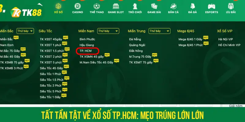 Xổ số TP.HCM